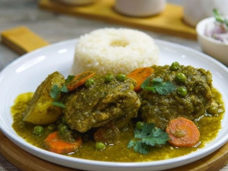 Receta de Seco Con Pollo
