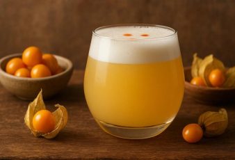 Receta coktel de Aguaymanto