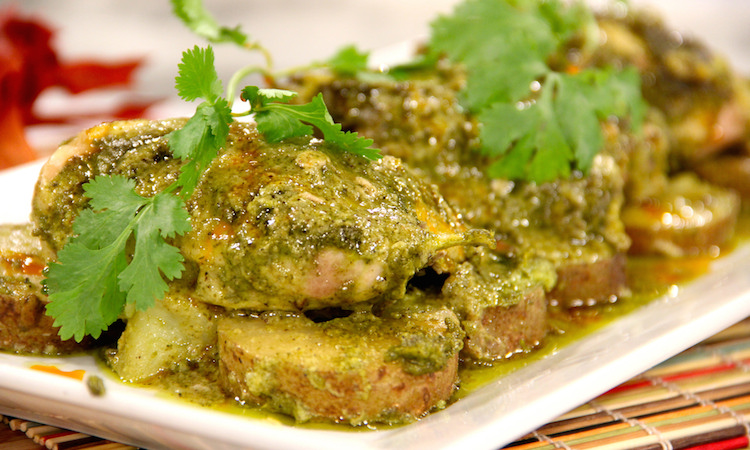 Receta Pollo en Salsa de culantro, Recetas de Cocina, Recetas de Comida Peruana