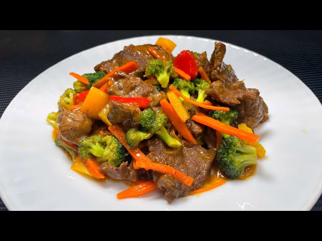 Receta lomo de Res al estilo oriental