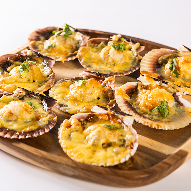 Receta de langostinos la parmesana