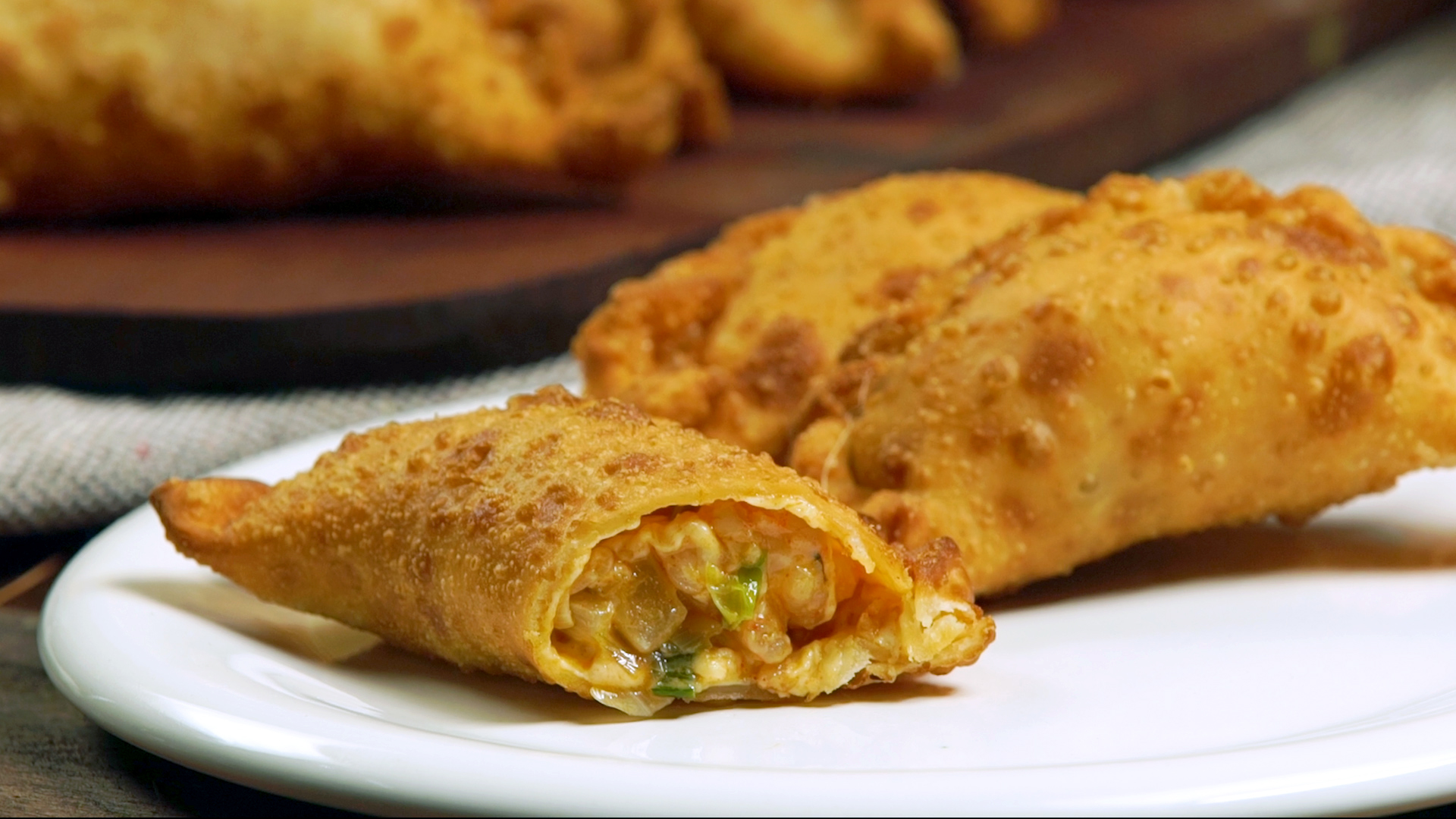 Receta de Empanada frita con Mariscos