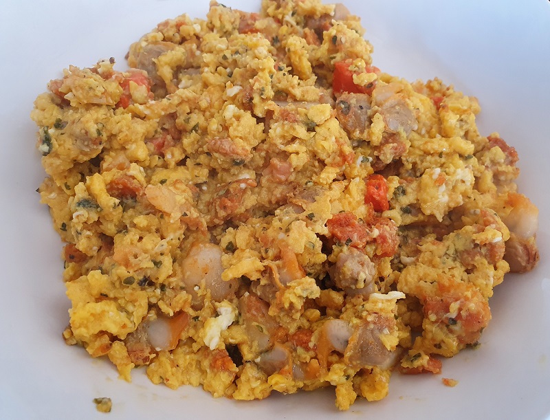 Receta de revuelto de erizos