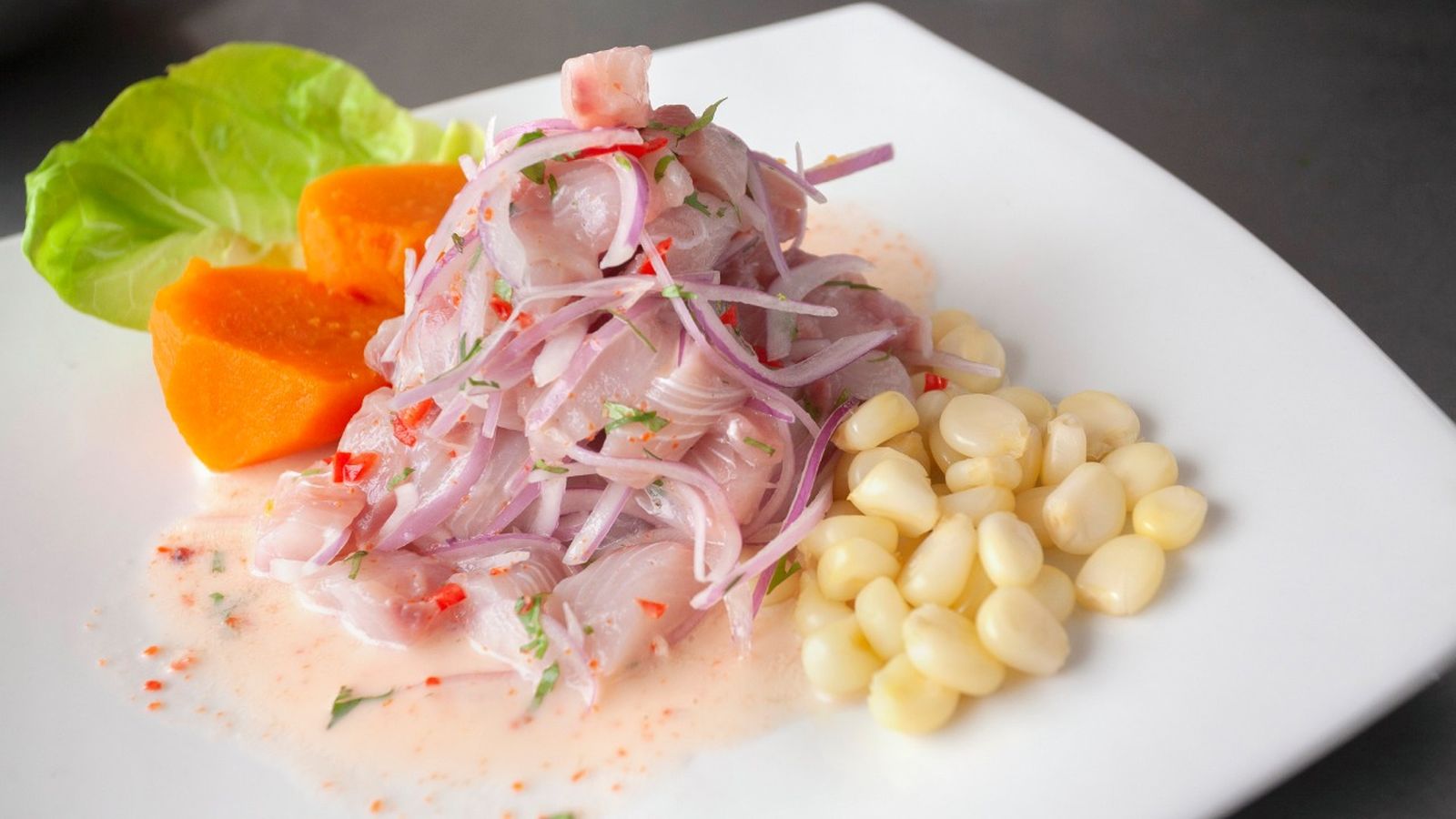 Receta ceviche clásico de pescado
