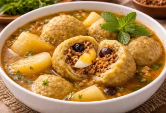El caldo de bolas es uno de los platos más representativos de Tumbes