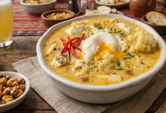 Receta de chupe de Quinua