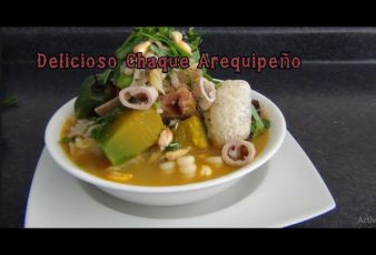 Sopa chaque de tripas arequipeño