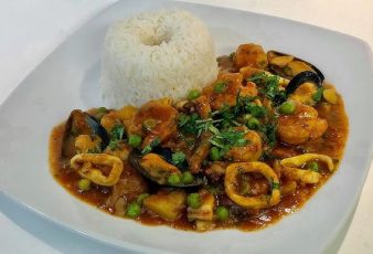 Receta de picante de mariscos