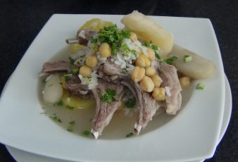 Receta de Caldo blanco con cordero