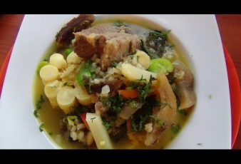 Sopa de chairo arequipeño