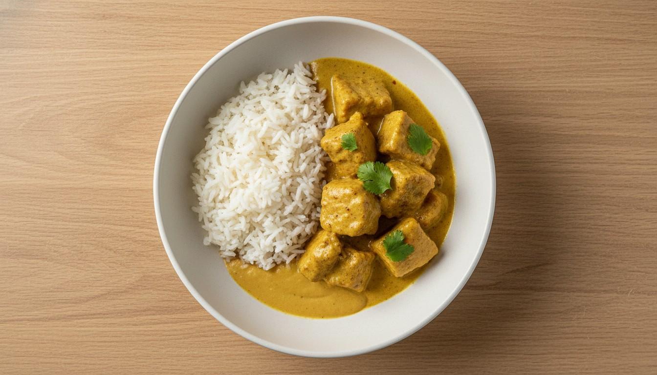 Receta de cerdo al curry