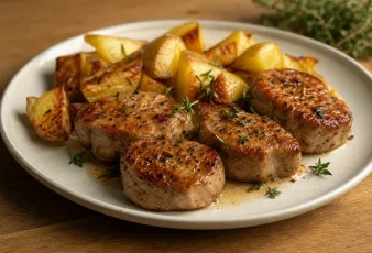 Receta de cerdo al tomillo
